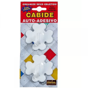 CABIDE ABS ADESIVO TREVO BR 2PC - COBRIREL